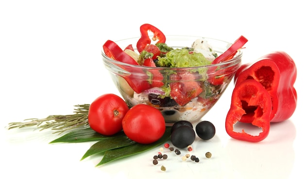 Przygotowywanie sałatki